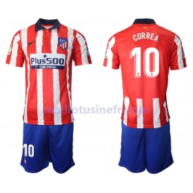 Maillot de Foot Atlético Madrid Angel Correa 10 Domicile 2020-21 - Enfant